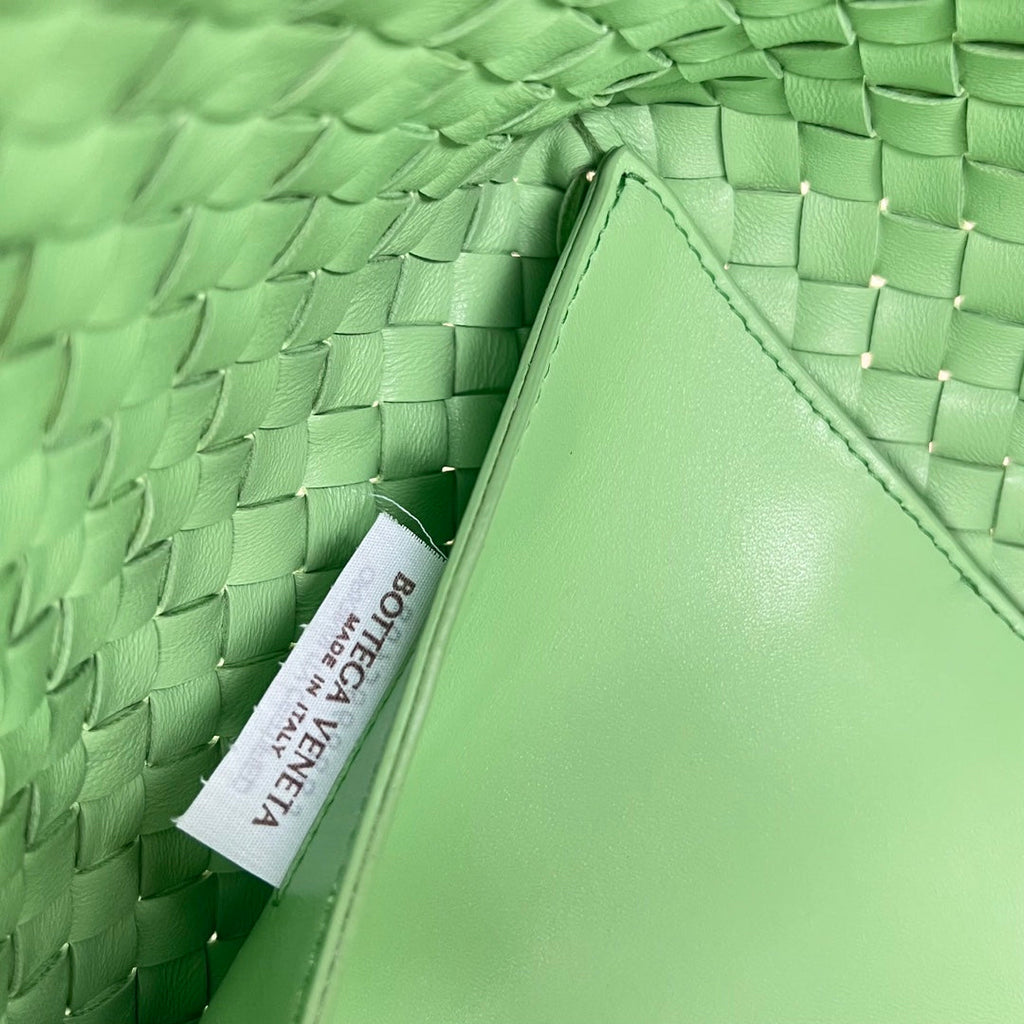Bottega Veneta Small Cabat 32 in Light Green Lambskin Bag
