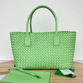 Bottega Veneta Small Cabat 32 in Light Green Lambskin Bag