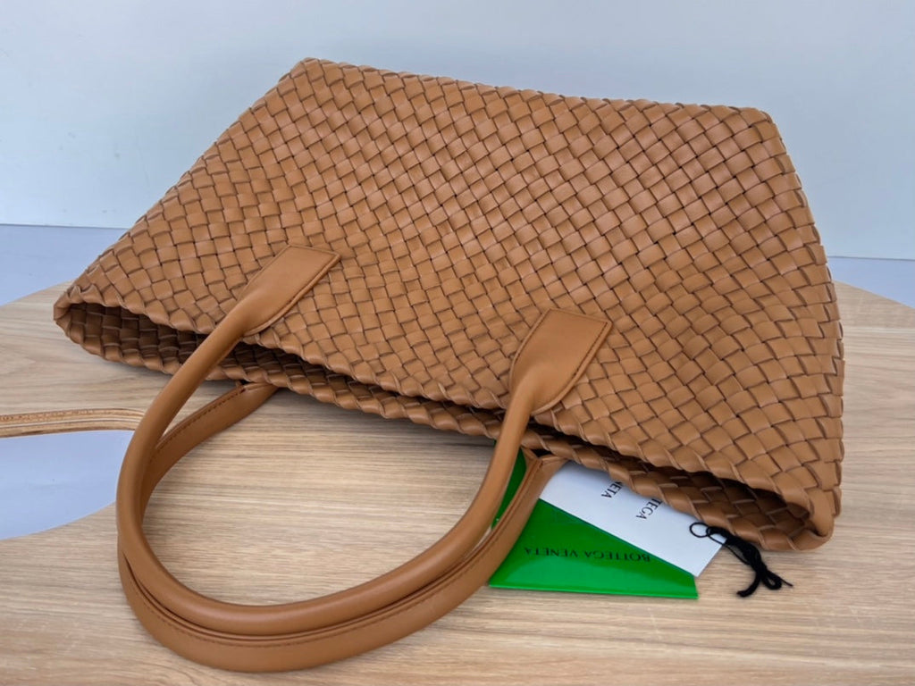 Bottega Veneta Small Cabat 32 in Bronze Brown Lambskin Bag