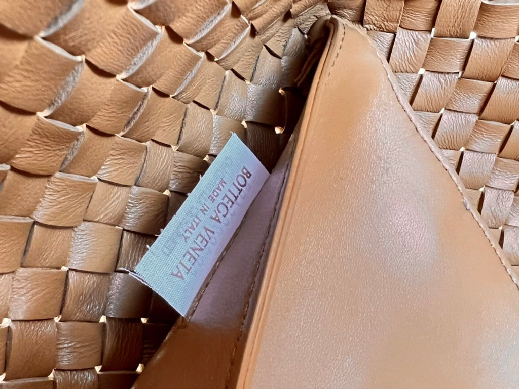 Bottega Veneta Small Cabat 32 in Bronze Brown Lambskin Bag