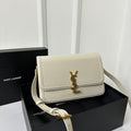 Solferino 23 Satchel in Box White Calfskin