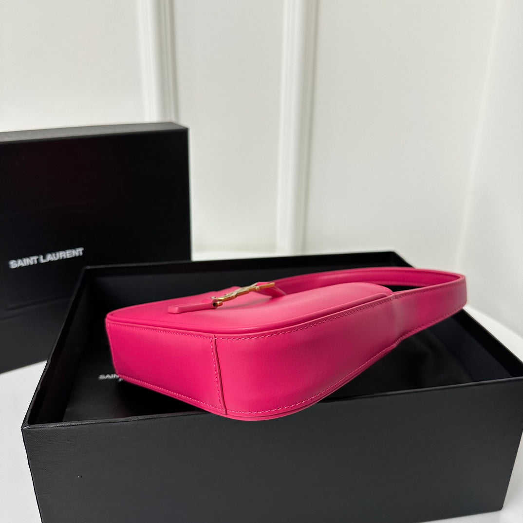 Saint Laurent Mini 19 Bright Pink Smooth Calfskin Bag