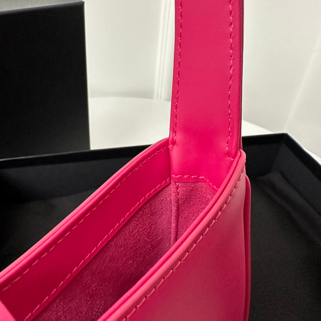 Saint Laurent Mini 19 Bright Pink Smooth Calfskin Bag