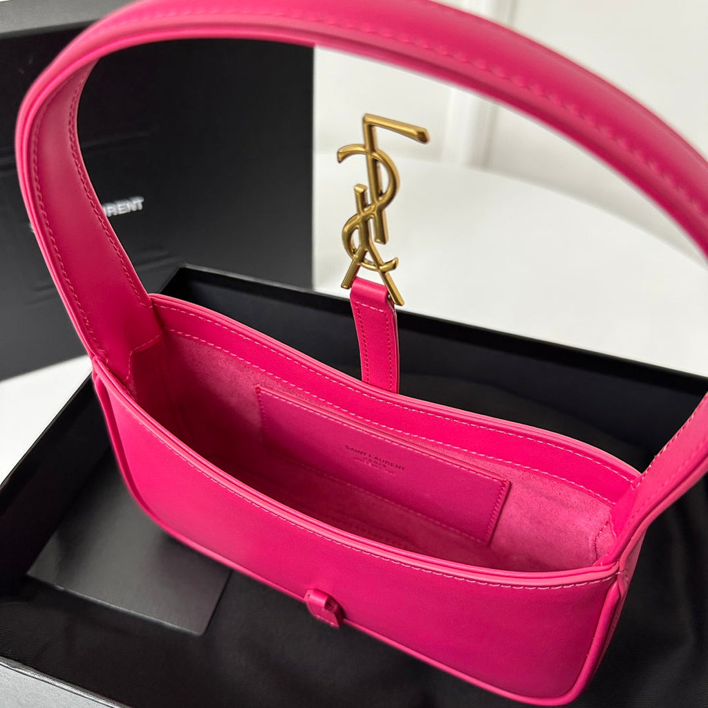 Saint Laurent Mini 19 Bright Pink Smooth Calfskin Bag