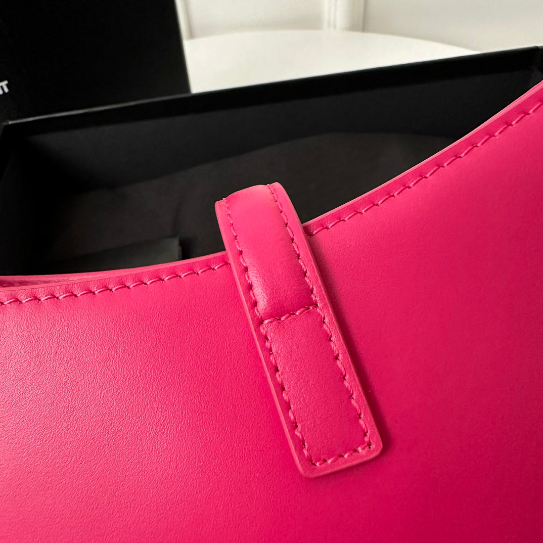 Saint Laurent Mini 19 Bright Pink Smooth Calfskin Bag
