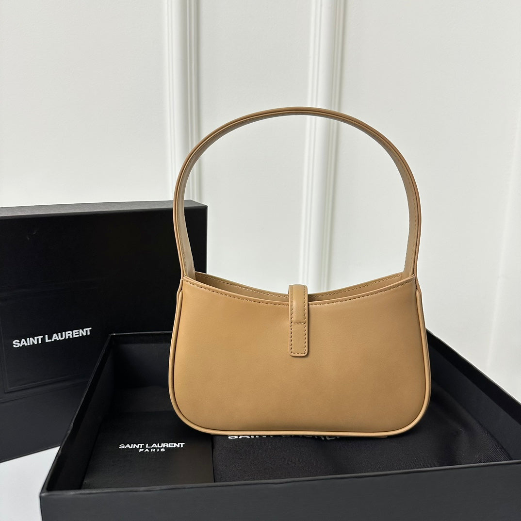 Saint Laurent Mini 19 Yellow Cream Smooth Calfskin Bag