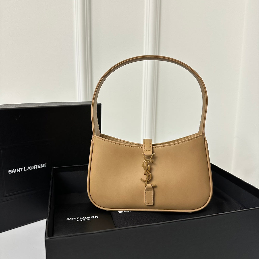 Saint Laurent Mini 19 Yellow Cream Smooth Calfskin Bag