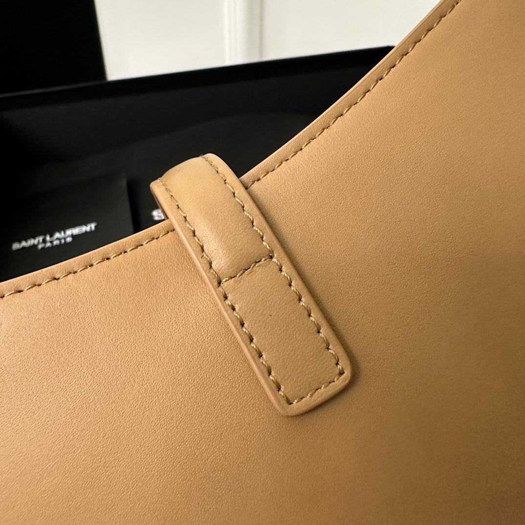 Saint Laurent Mini 19 Yellow Cream Smooth Calfskin Bag