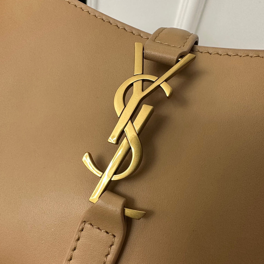 Saint Laurent Mini 19 Yellow Cream Smooth Calfskin Bag
