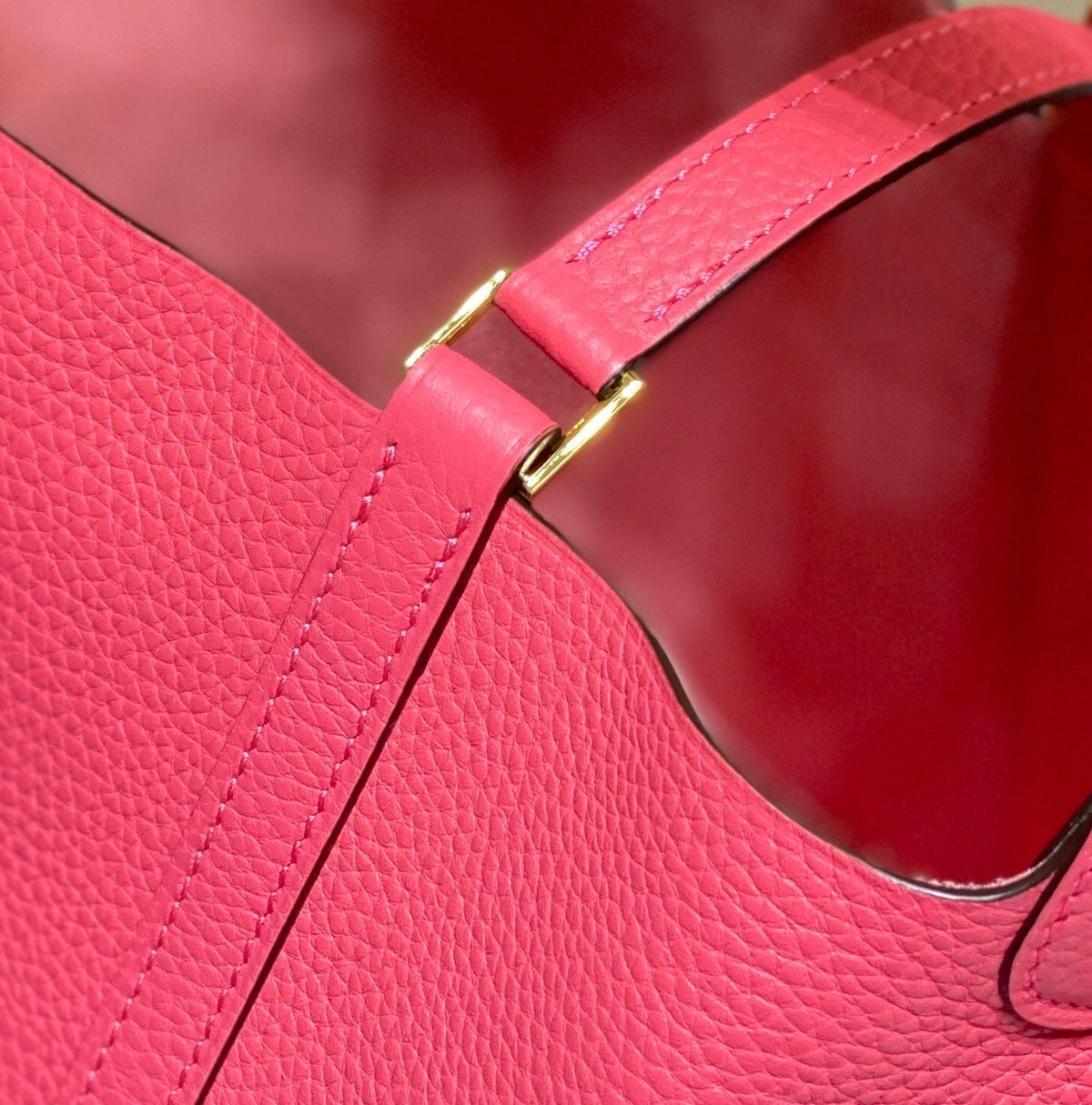 Hermes Picotin Lock 22 Hot Pink Togo Ghw Bag