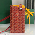 Goyard Montmartre GM Case 18 in Classic Red Goyardine Canvas Bag