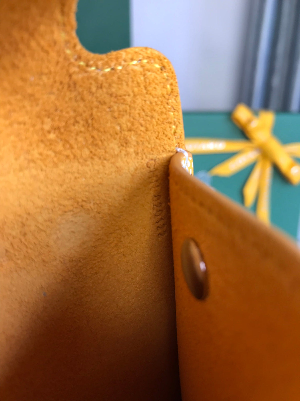 Goyard Montmartre GM Case 18 in Yellow Goyardine Canvas Bag