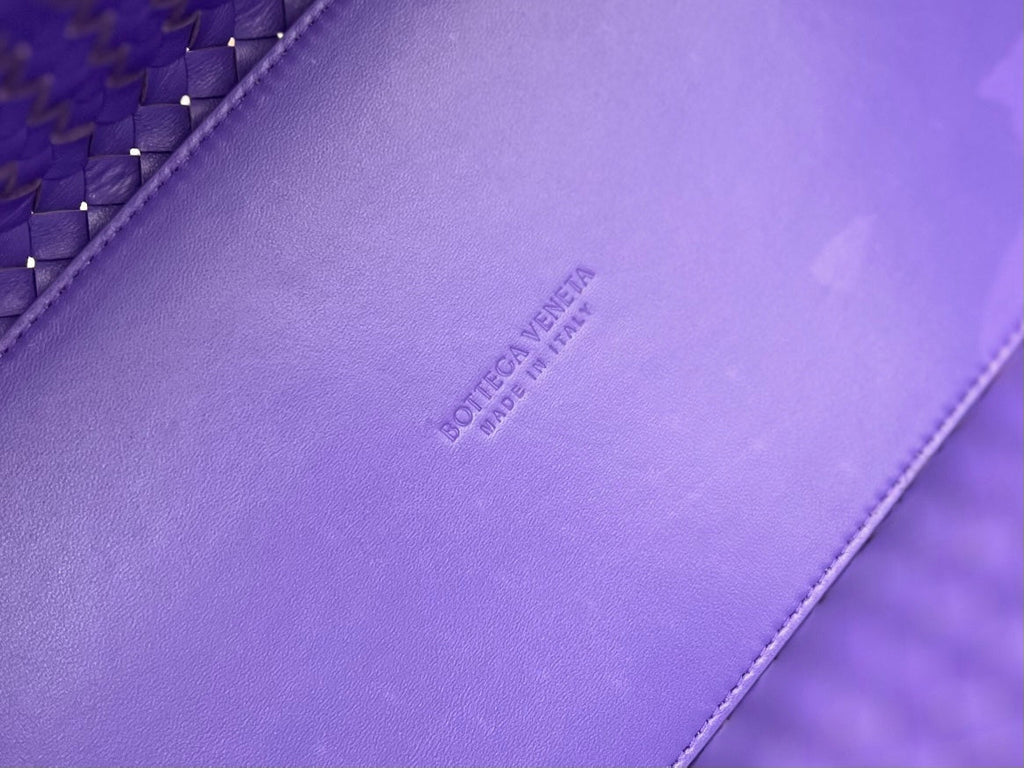 Bottega Veneta Large Cabat 51 in Mauve Purple Lambskin Bag