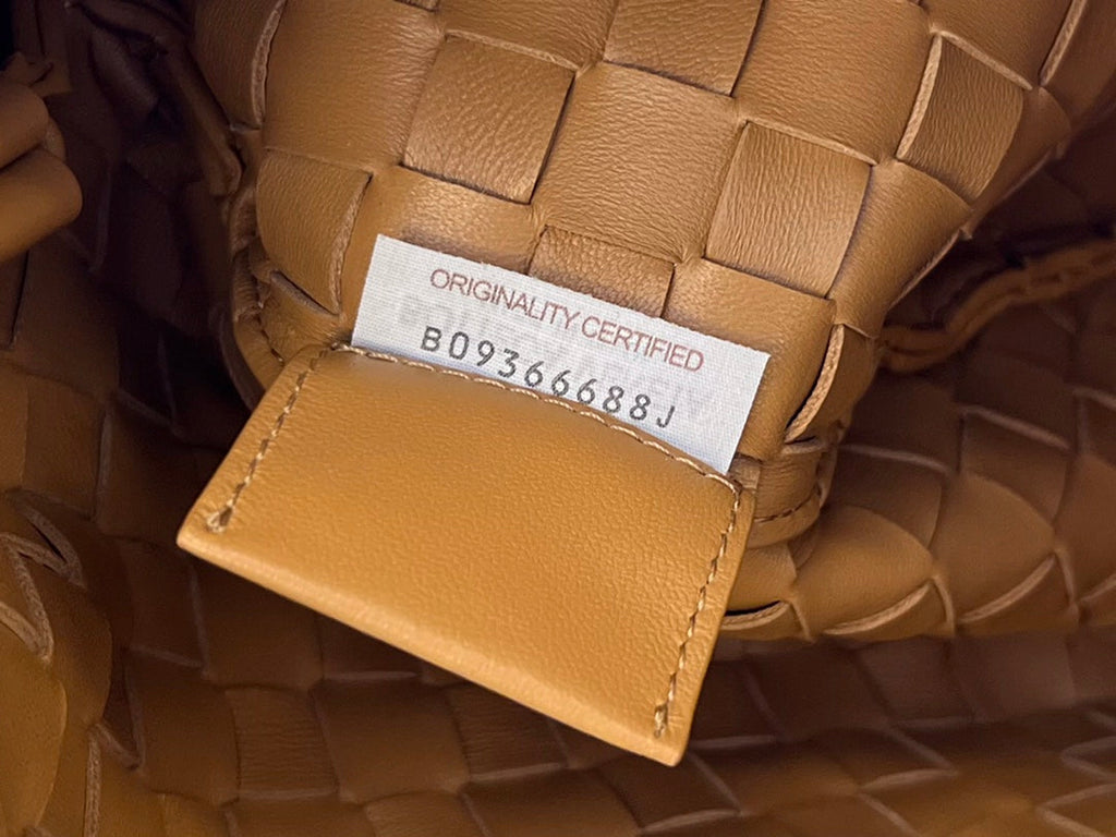 Bottega Veneta Sardine 33 with Chain in Tawny Brown Lambskin Bag
