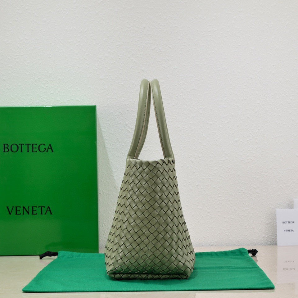 Bottega Veneta Large Cabat 45cm Light Green Lambskin Ghw Bag