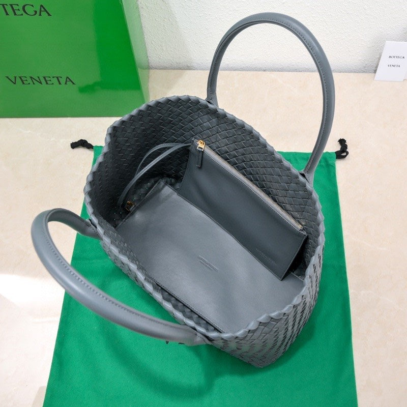 Bottega Veneta Large Cabat 45cm Baby Blue Lambskin Ghw Bag