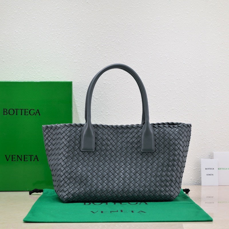 Bottega Veneta Large Cabat 45cm Baby Blue Lambskin Ghw Bag