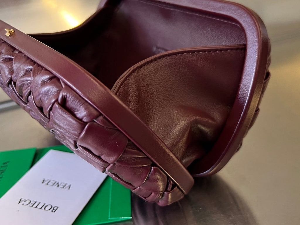 Bottega Veneta Knot 19 in Barolo Lambskin Bag