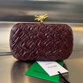 Bottega Veneta Knot 19 in Barolo Lambskin Bag