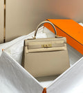Hermes Kelly 28cm in Trench Epsom Calfskin Gold Hardware Bag