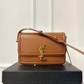 Solferino 23 Satchel in Box Cinnamon Brown Calfskin