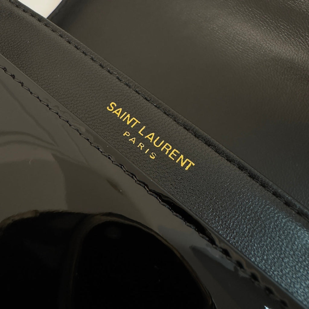 Solferino 23 Satchel in Box Black Calfskin