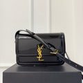 Solferino 23 Satchel in Box Black Calfskin