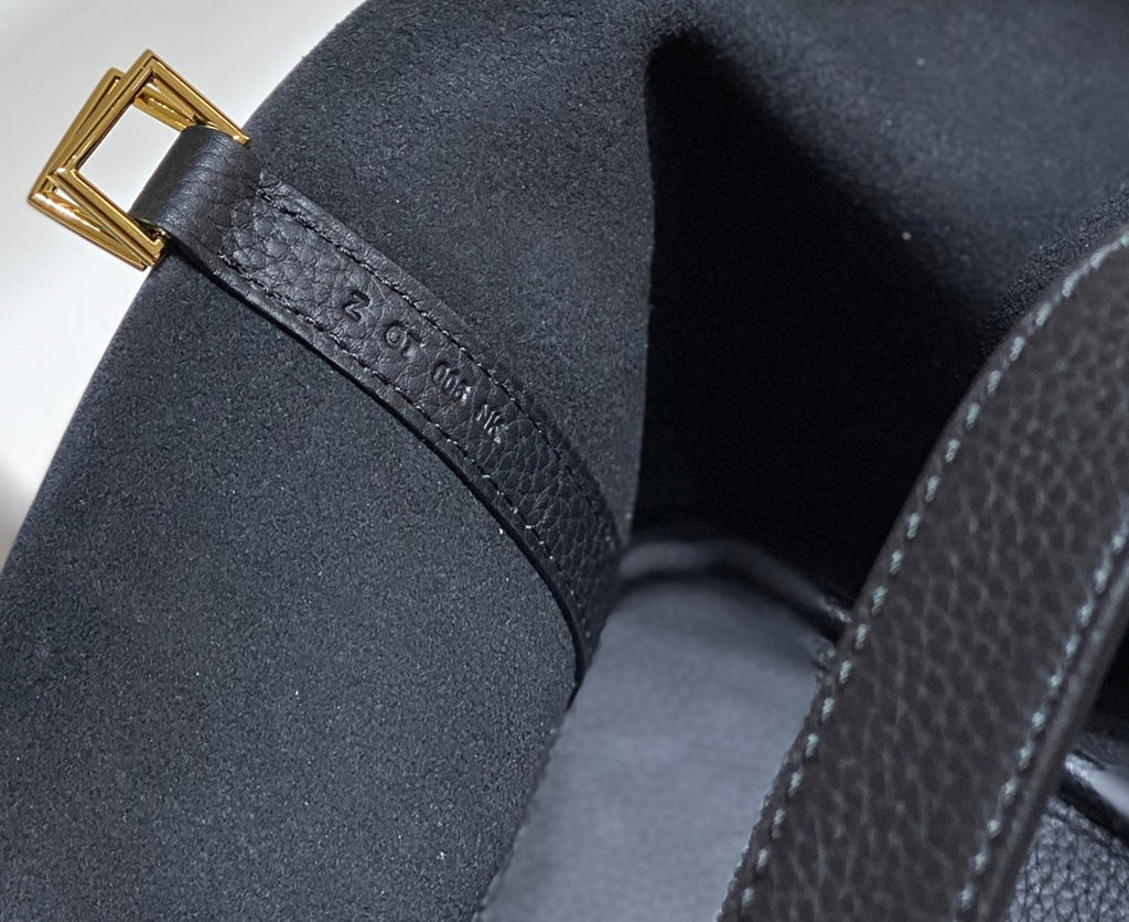 Hermes Picotin Lock 22 Black Togo Ghw Bag