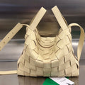Bottega Veneta Medium 28 Cassette Beige Lambskin Bag