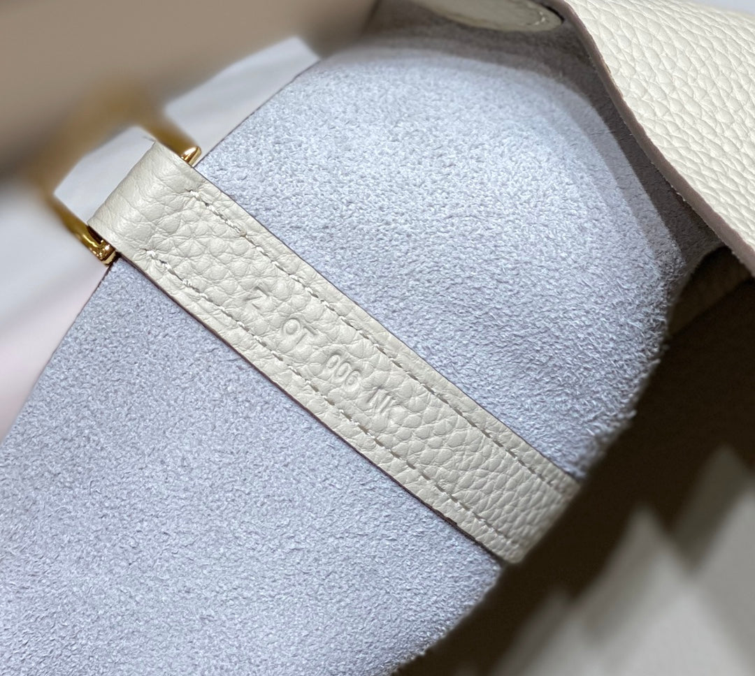 Hermes Picotin Lock 18 Ivory Togo Ghw Bag