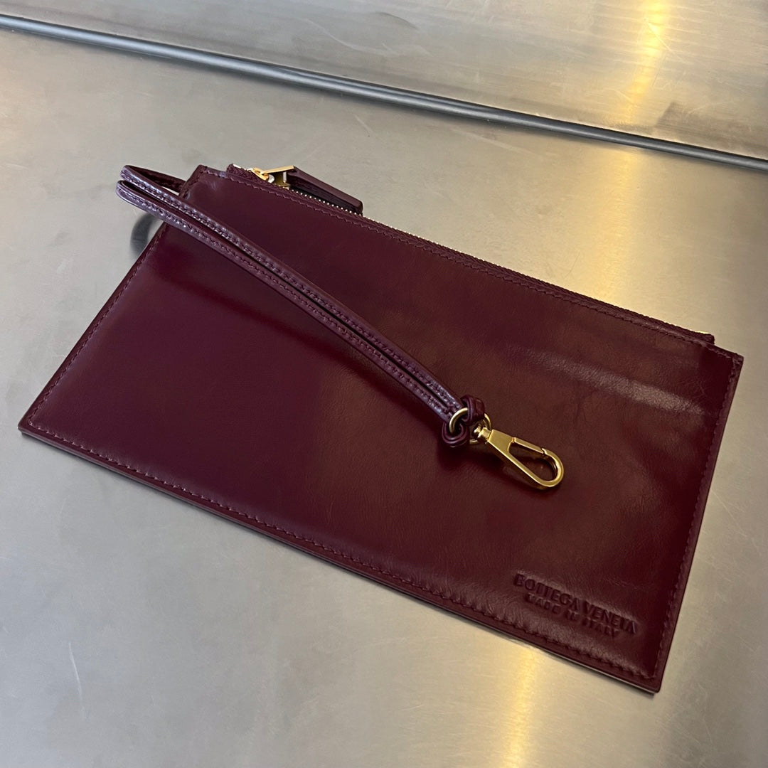 Bottega Veneta Small Arco Tote 30 in Wine Red Soft Lambskin