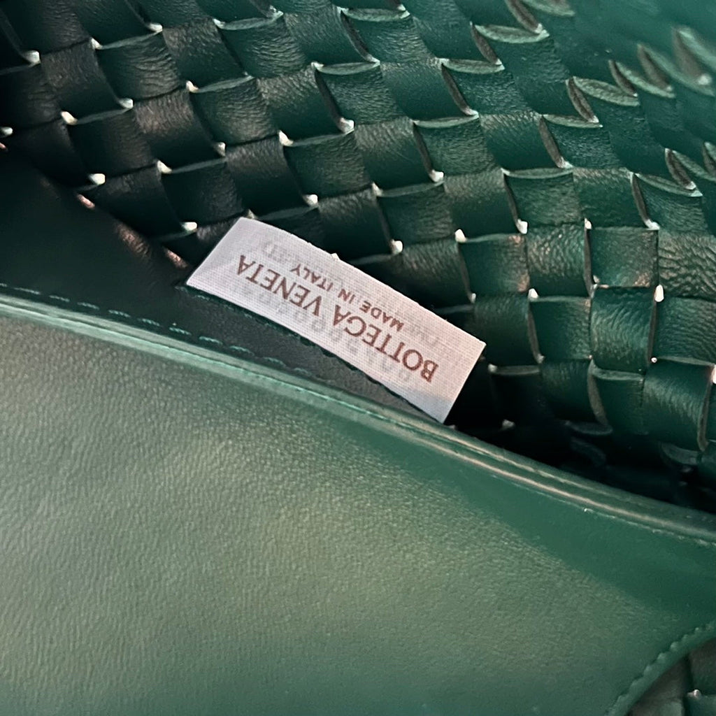 Bottega Veneta Large Cabat 51 in Kaitoke Green Lambskin Bag