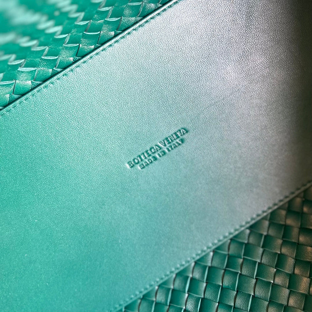 Bottega Veneta Large Cabat 51 in Kaitoke Green Lambskin Bag