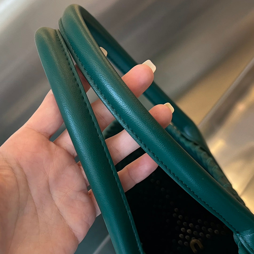 Bottega Veneta Large Cabat 51 in Kaitoke Green Lambskin Bag