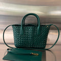 Bottega Veneta Mini Cabat 20 in Kaitoke Green Lambskin Bag
