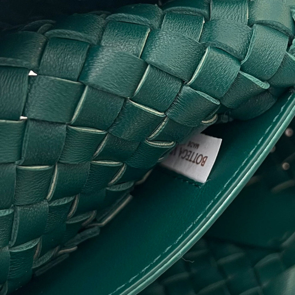 Bottega Veneta Mini Cabat 20 in Kaitoke Green Lambskin Bag
