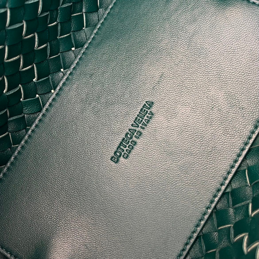 Bottega Veneta Mini Cabat 20 in Kaitoke Green Lambskin Bag
