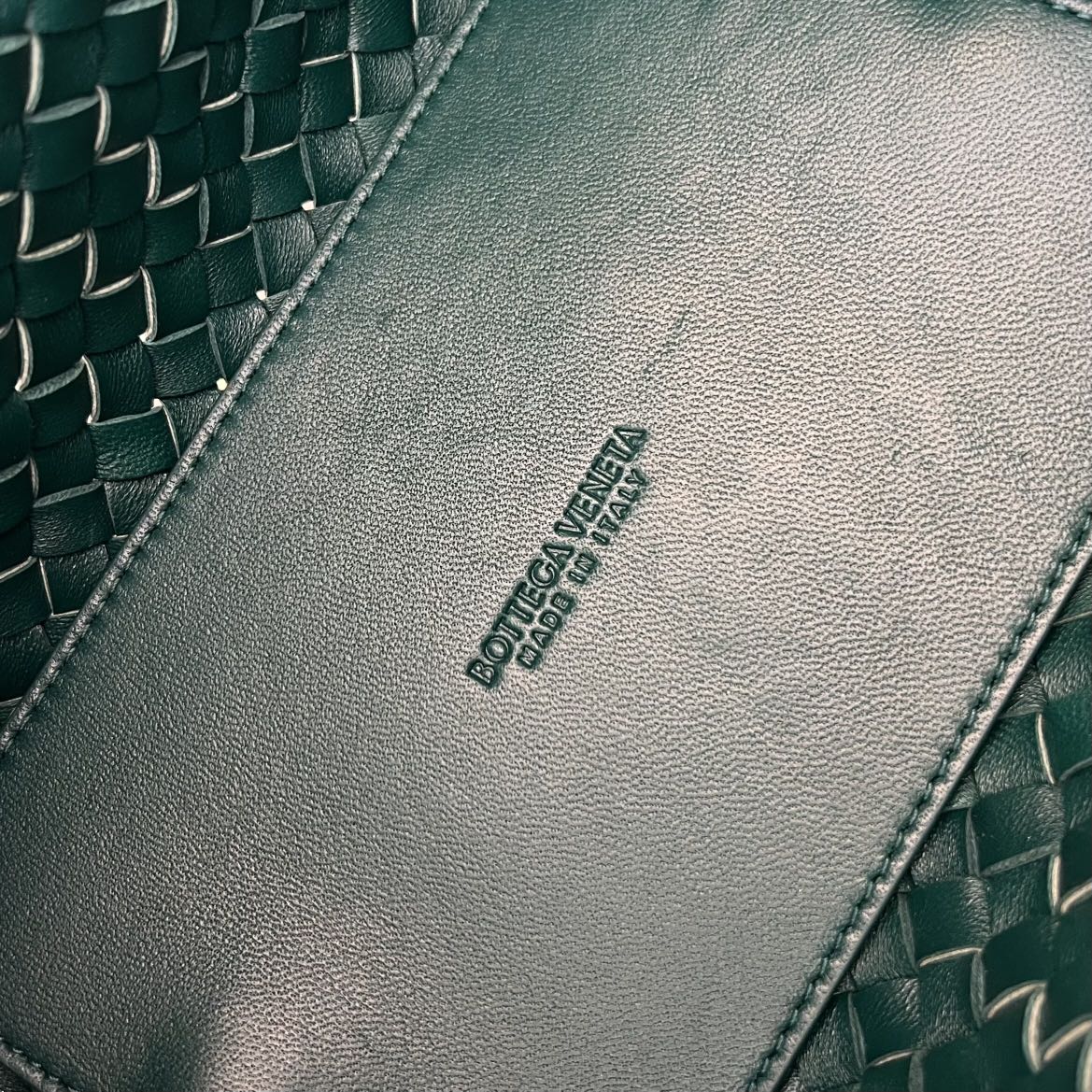 Bottega Veneta Mini Cabat 20 in Kaitoke Green Lambskin Bag