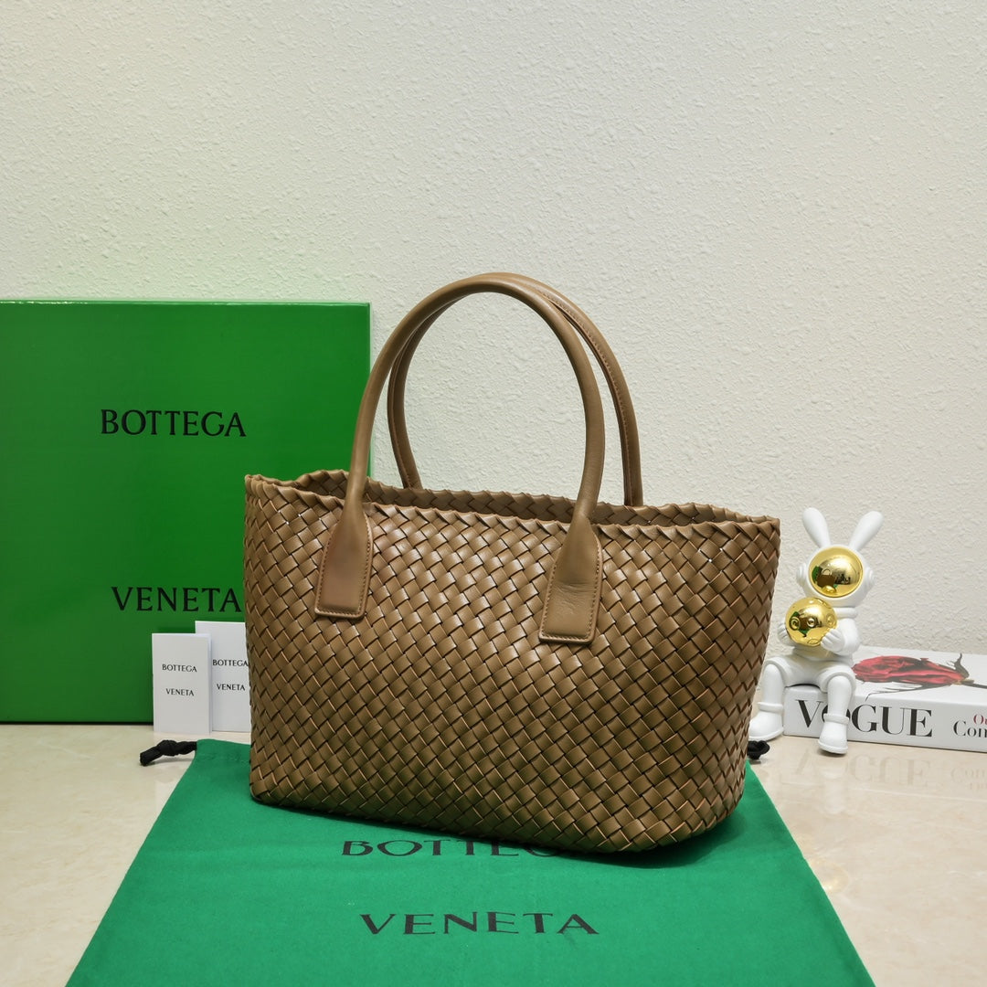 Bottega Veneta Large Cabat 45cm Brown Lambskin Ghw Bag
