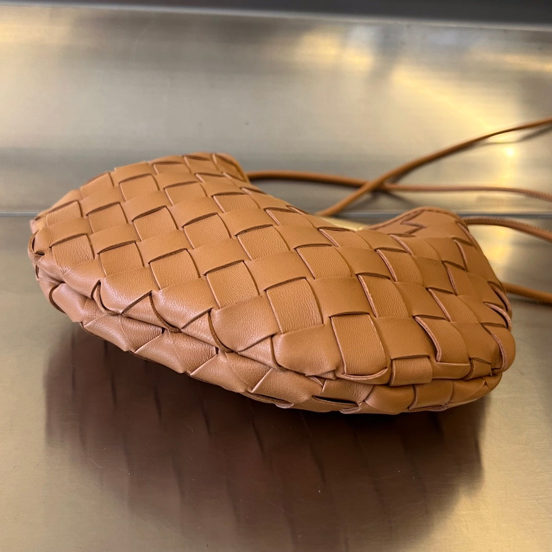 Bottega Veneta Sardine 20 with Chain in Tawny Brown Lambskin Bag