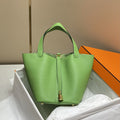 Hermes Picotin Lock 22 Green Togo Ghw Bag