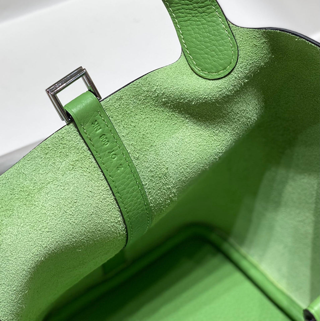 Hermes Picotin Lock 22 Green Togo Shw Bag