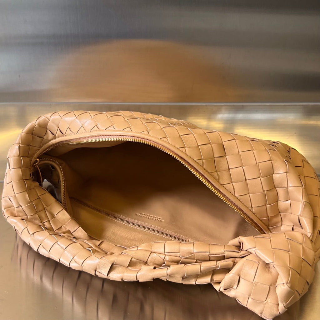 Bottega Veneta Small Jodie 48 Golden Brown Calfskin Bag