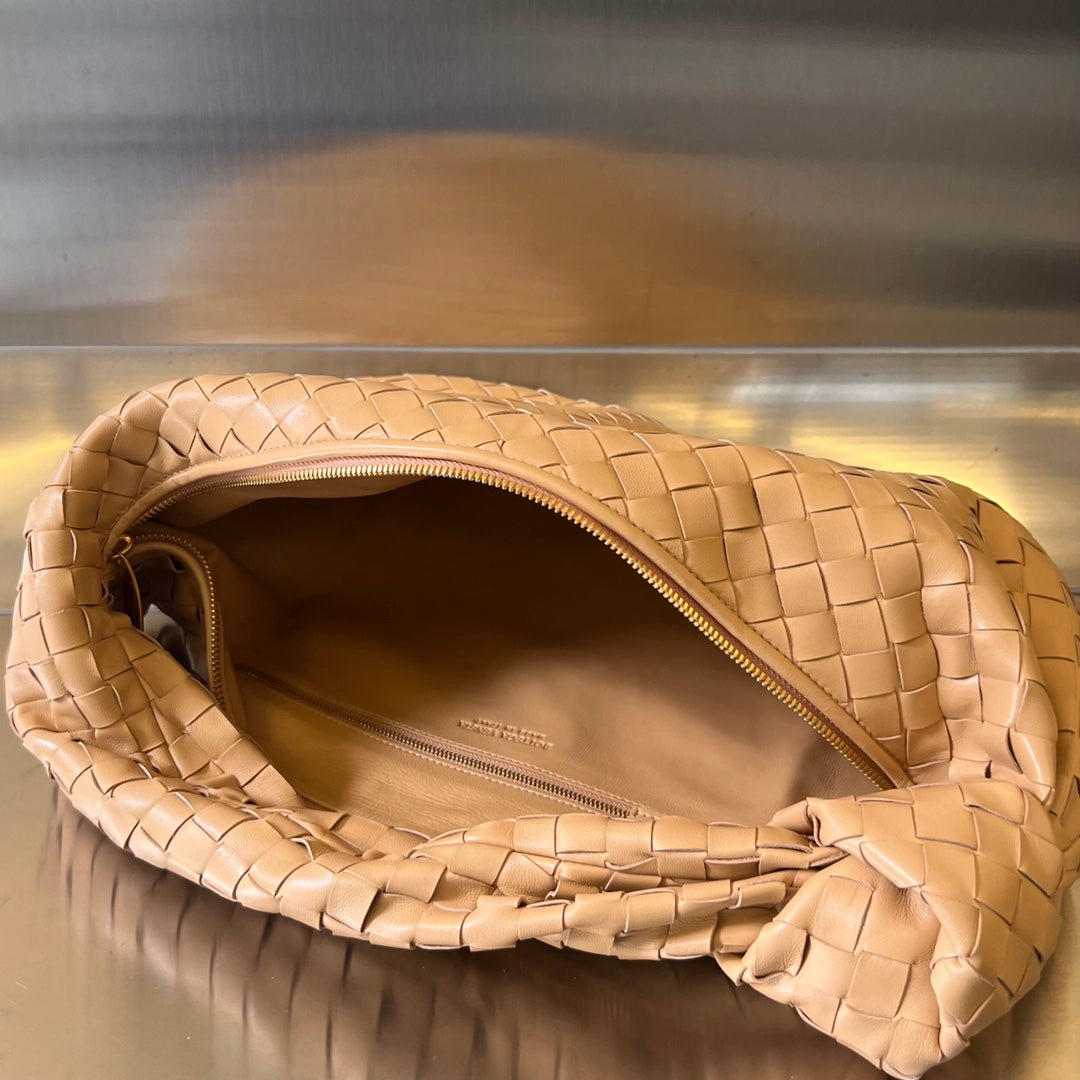 Bottega Veneta Small Jodie 48 Golden Brown Calfskin Bag