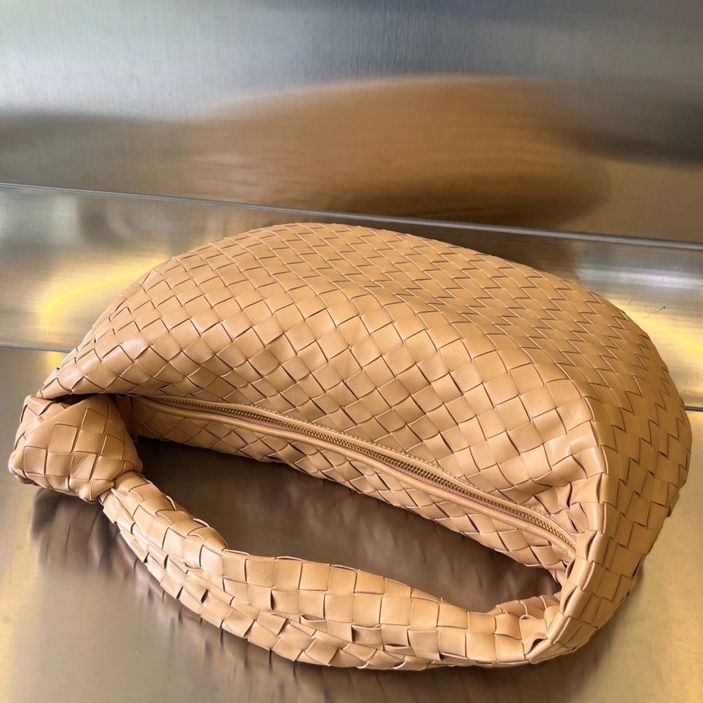 Bottega Veneta Small Jodie 48 Golden Brown Calfskin Bag