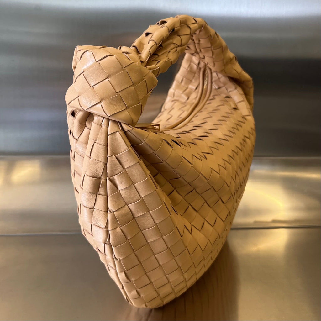 Bottega Veneta Small Jodie 48 Golden Brown Calfskin Bag