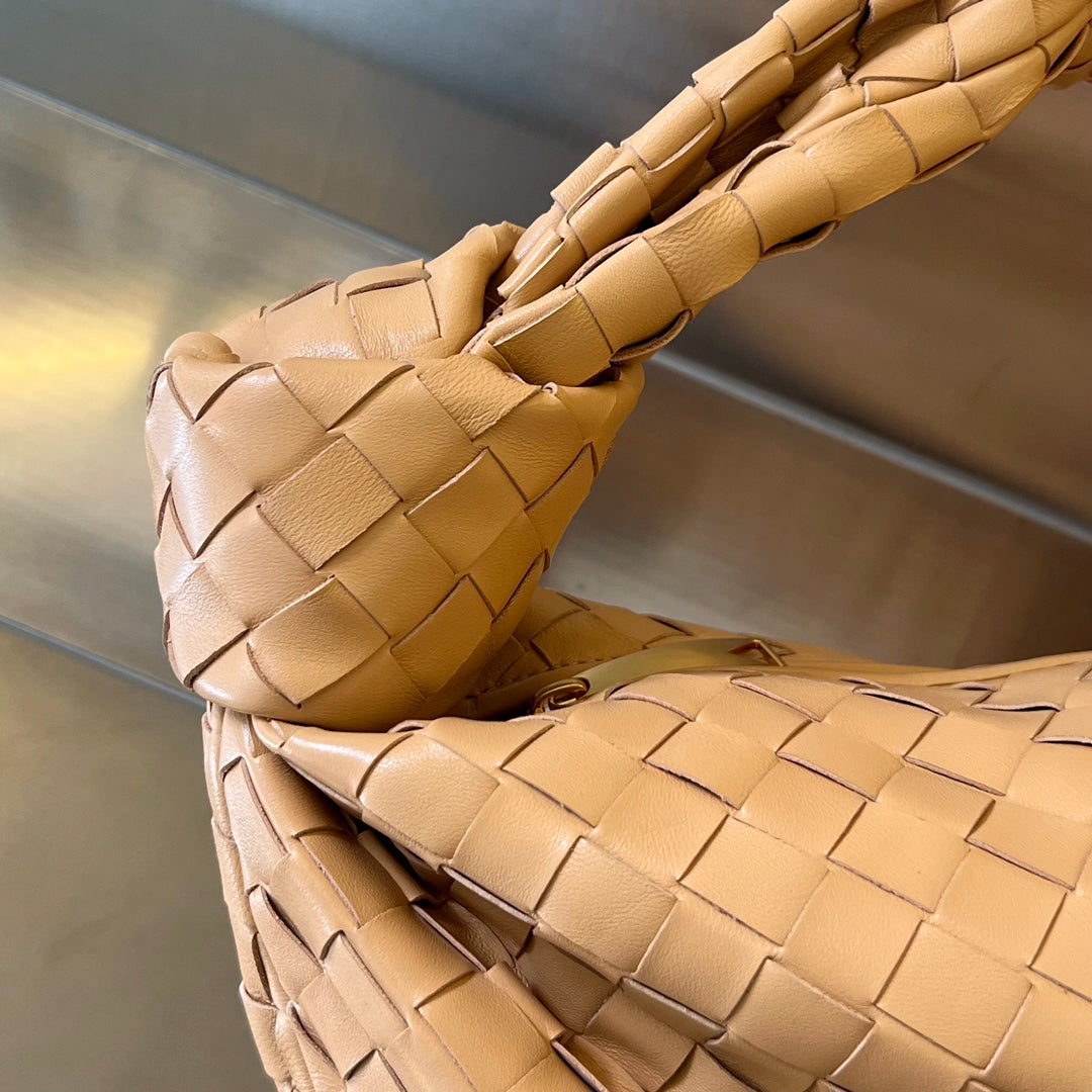 Bottega Veneta Small Jodie 48 Golden Brown Calfskin Bag