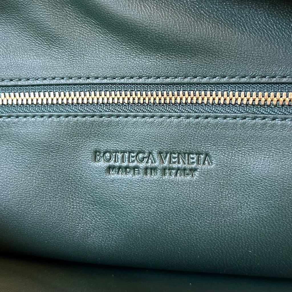 Bottega Veneta Small Jodie 48 Dark Green Calfskin Bag