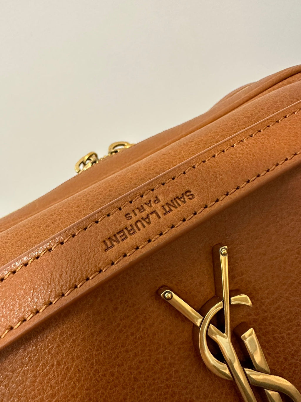Saint Laurent Niki Medium 26 Lambskin Cinnamon Brown Bag