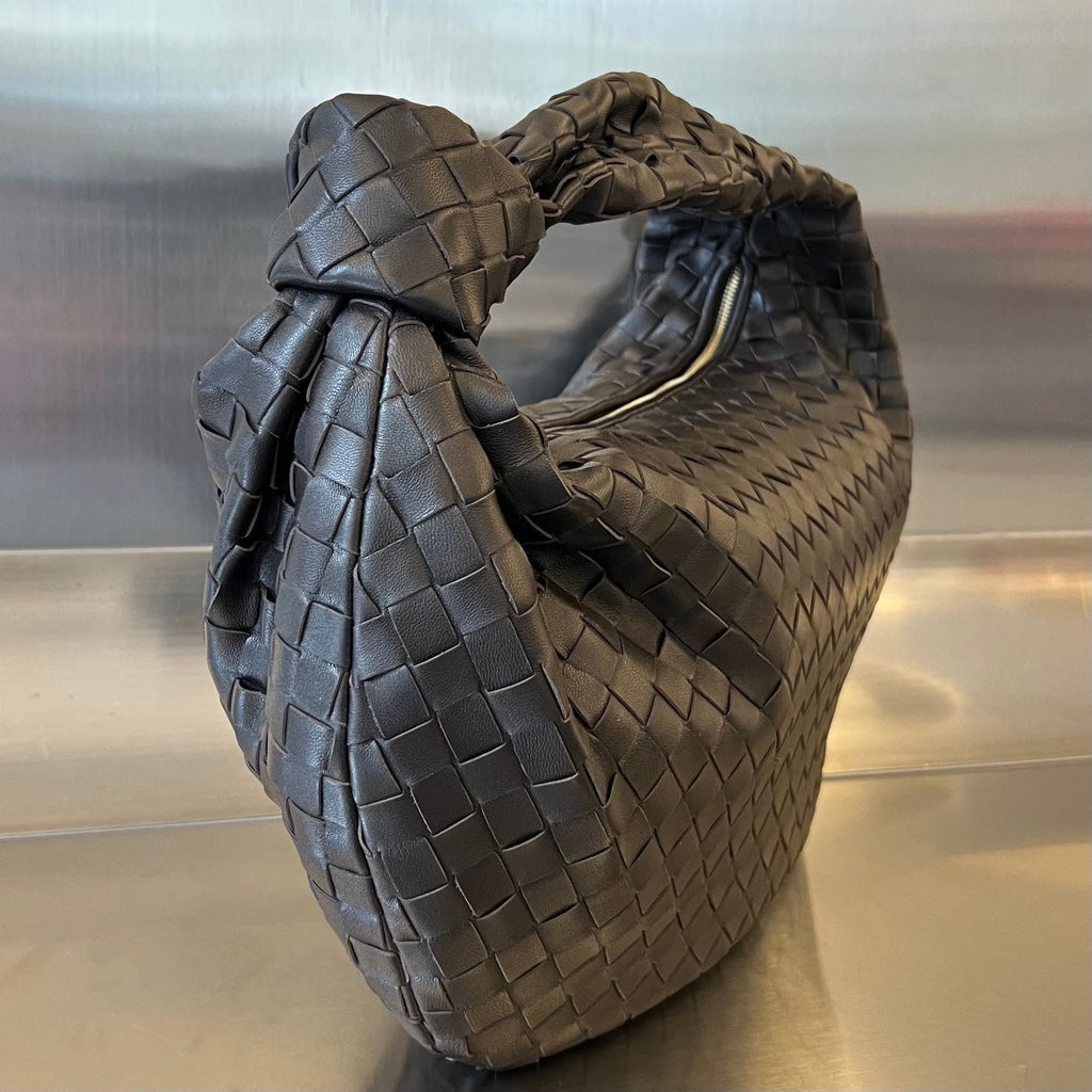 Bottega Veneta Small Jodie 48 Black Calfskin Bag